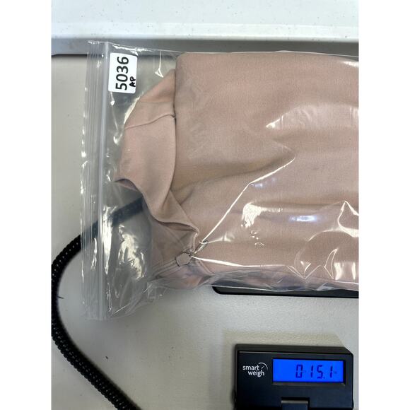 L.K. BENNETT Sissi Asymmetric Neck Knee Length Sheath Dress Pink/nude - Picture 13 of 13